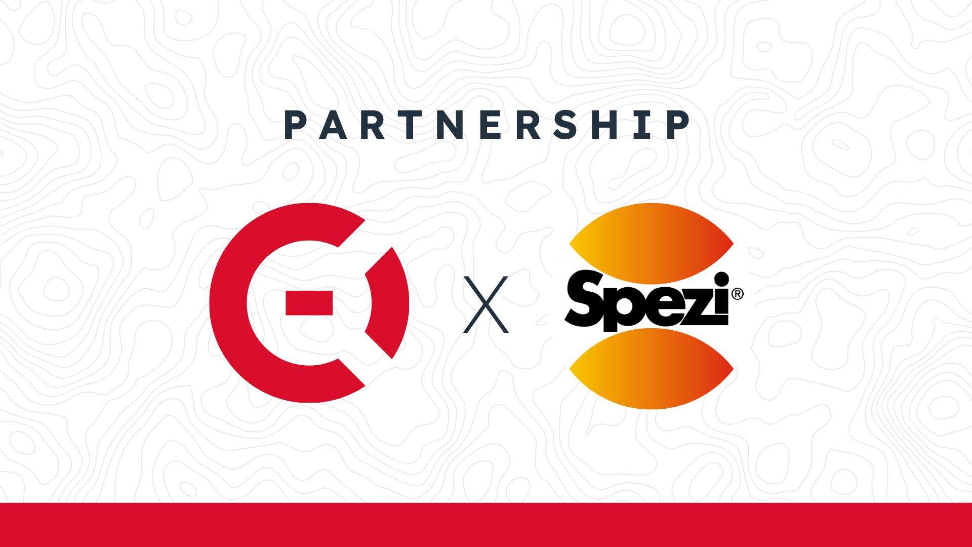 Grafik zur Partnerschaft zwischen eSports Cologne und Spezi. Die Logos beider Partner stehen nebeneinander auf hellem Hintergrund, darüber der Schriftzug „Partnership“.